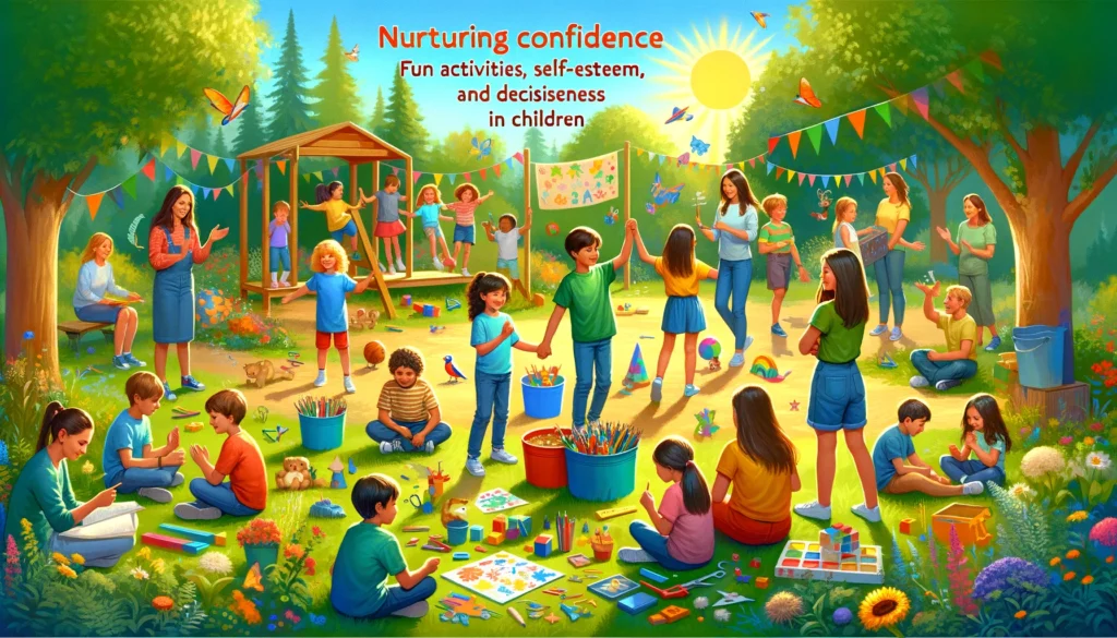 nurturing confidence in kids